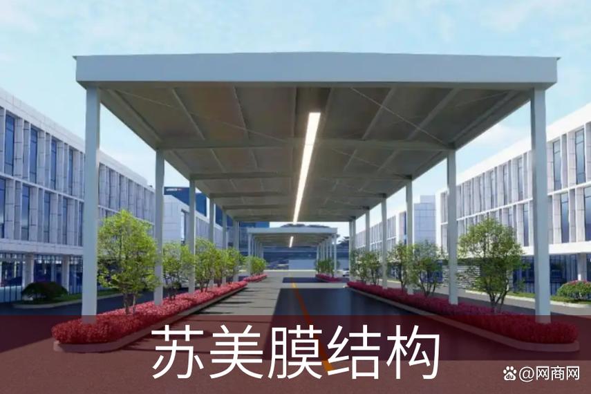 东莞电动推拉棚助力工业厂家提升空间效率 苏美膜结构